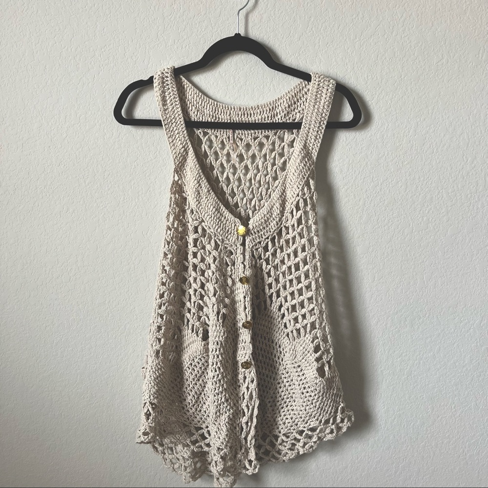 Free people knit vest